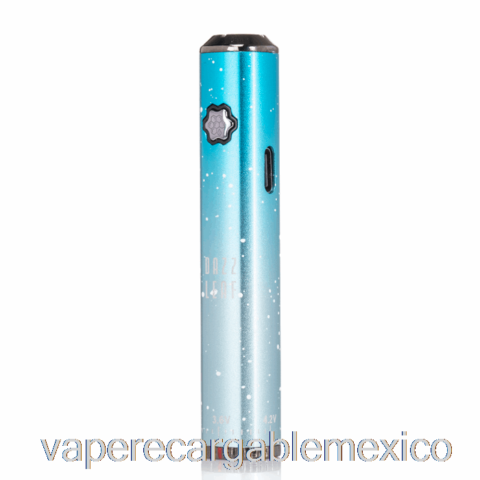 Vape Recargable Dazzleaf Squarii Bottom Twist 510 Batería Azul Cielo Salpicadura